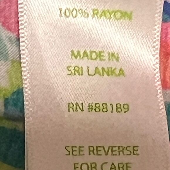 NWOT Lilly Pulitzer Martinique Tunic Top Blouse Catch The Wave Sz M - Picture 8 of 9